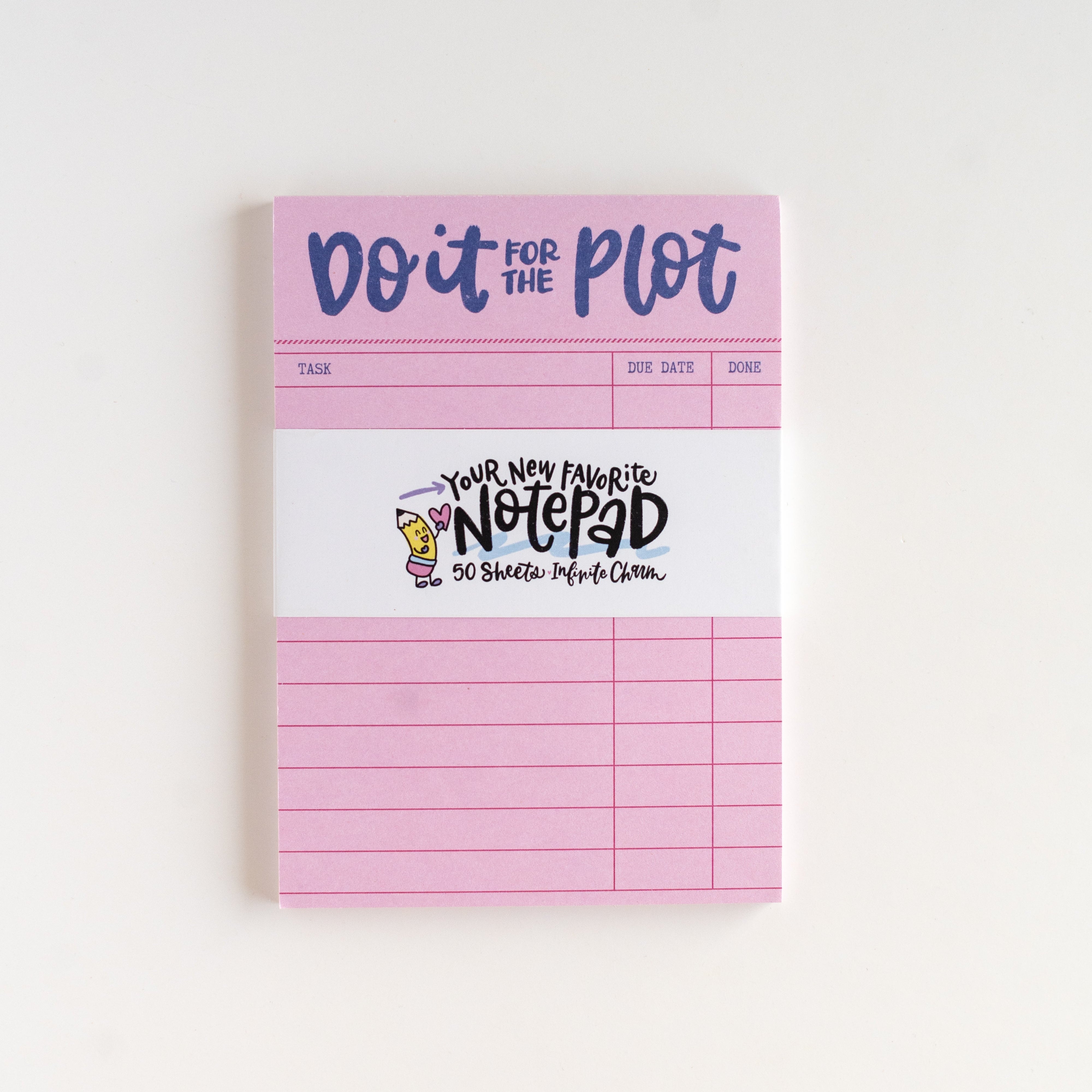 Plot Note Pad Do it for the Plot Notepad – NatterDoodle
