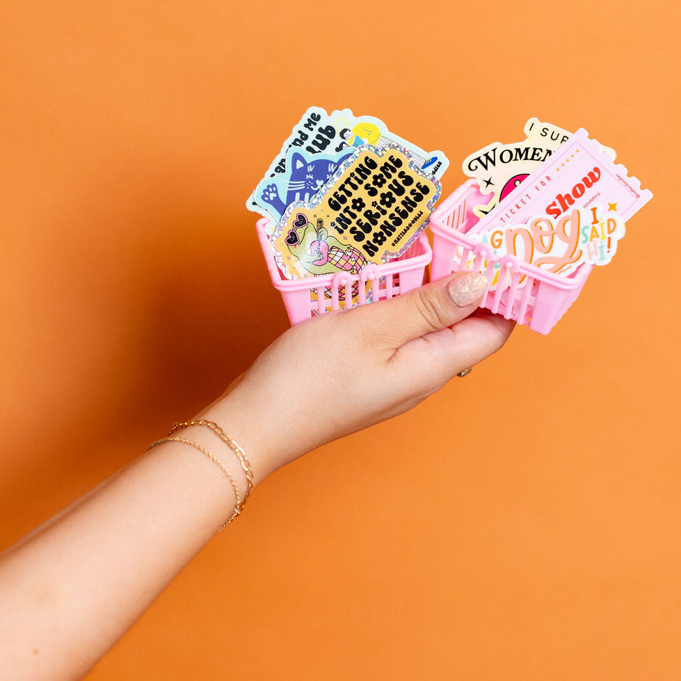 Ticket for the Shit Show Sticker