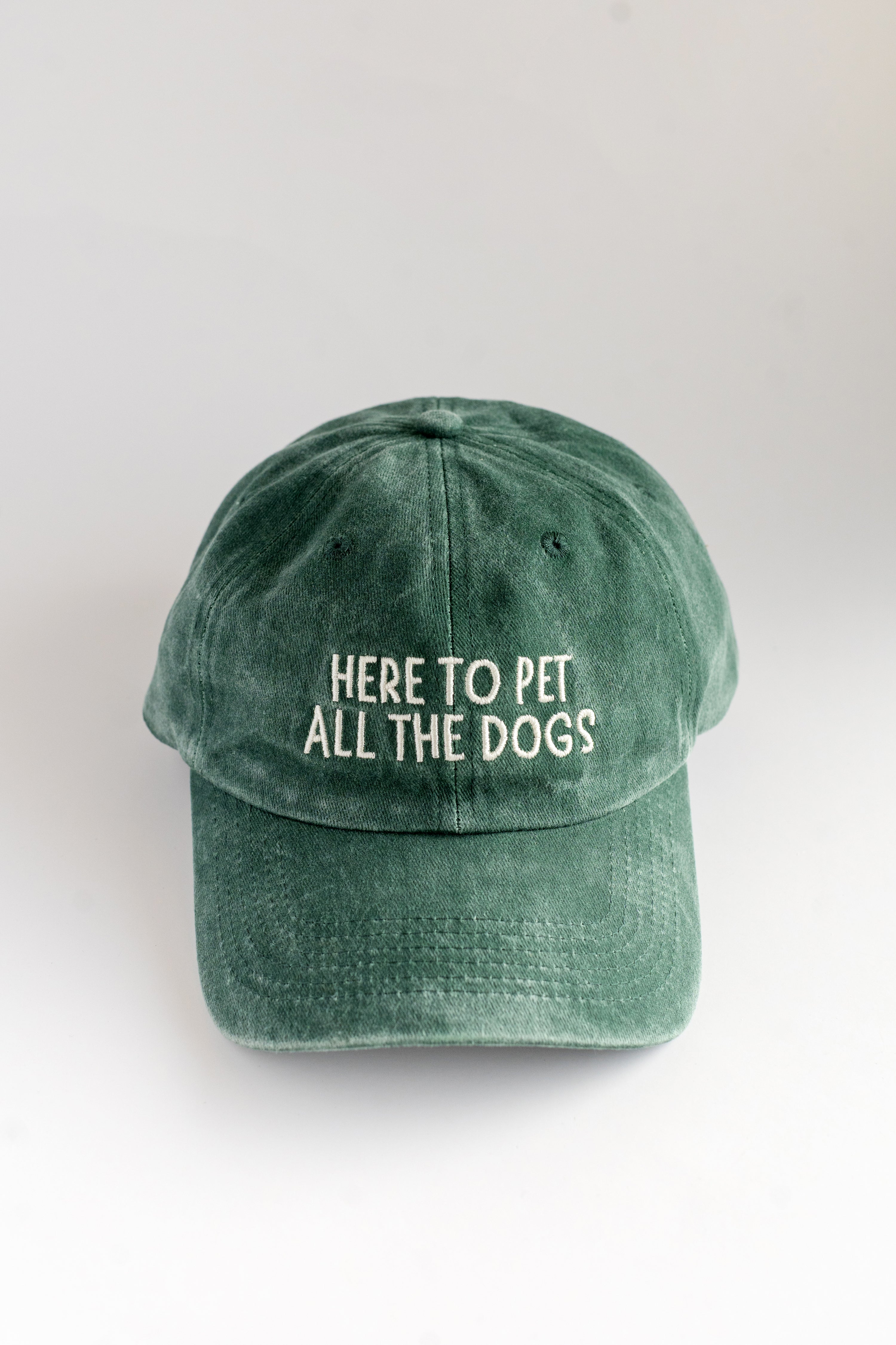 Here to Pet All the Dogs Dad Cap