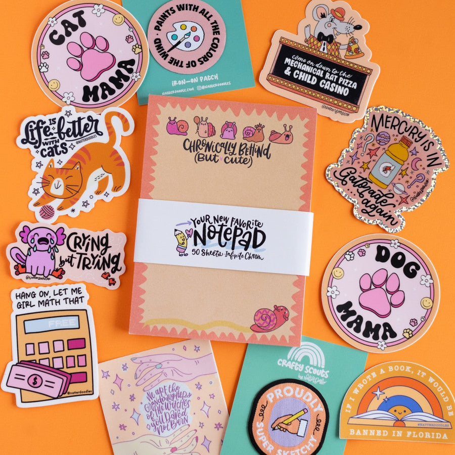 Hang On, Let Me Girl Math That Sticker – Funny TikTok Trend Vinyl Calculator Decal 3”