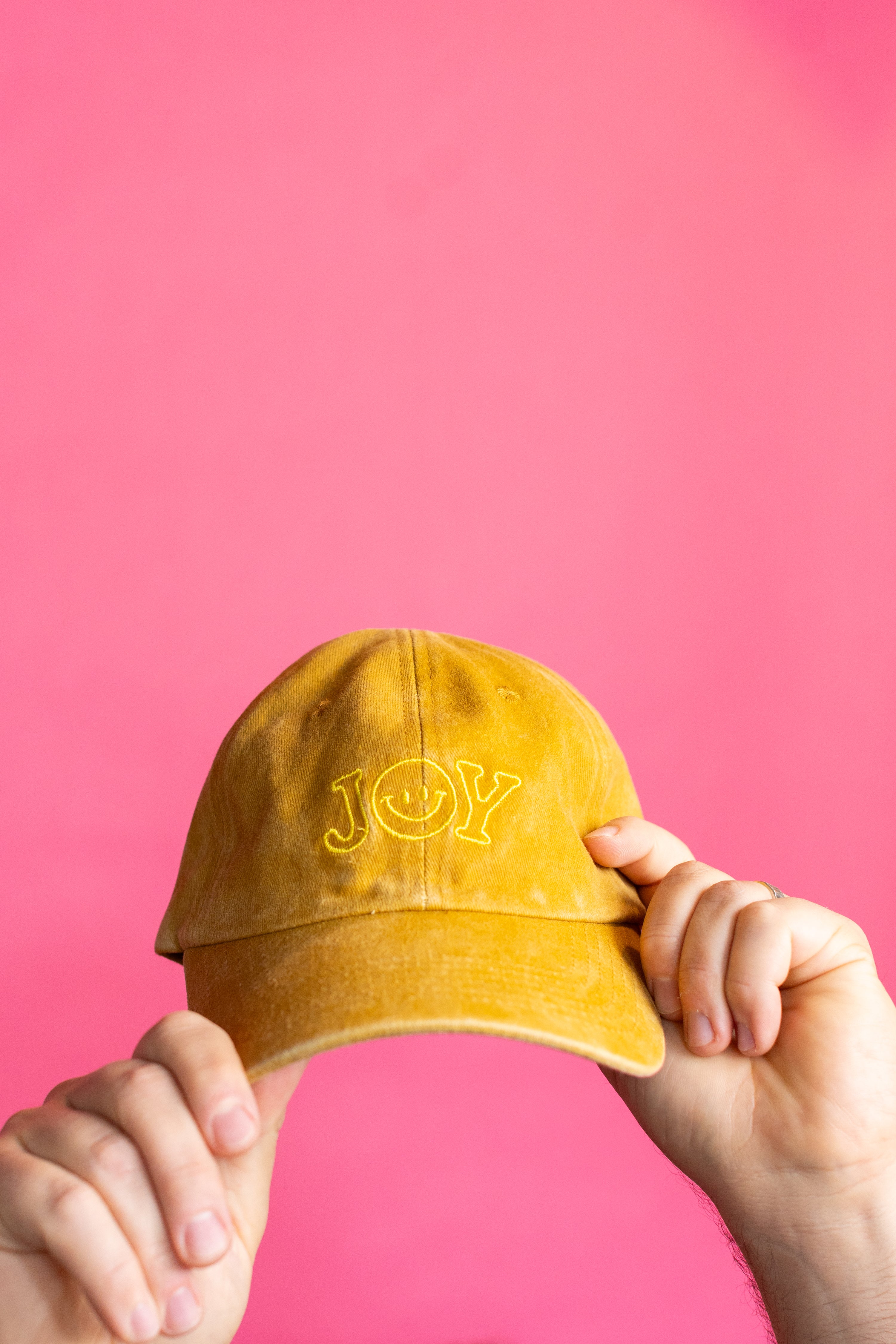 Joy is Resistance Smile Dad Cap