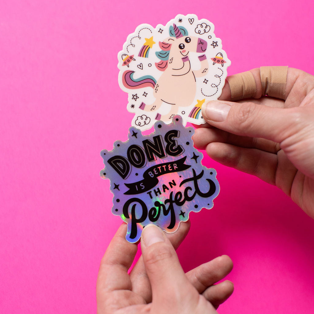 Dizzy Unicorn Sticker