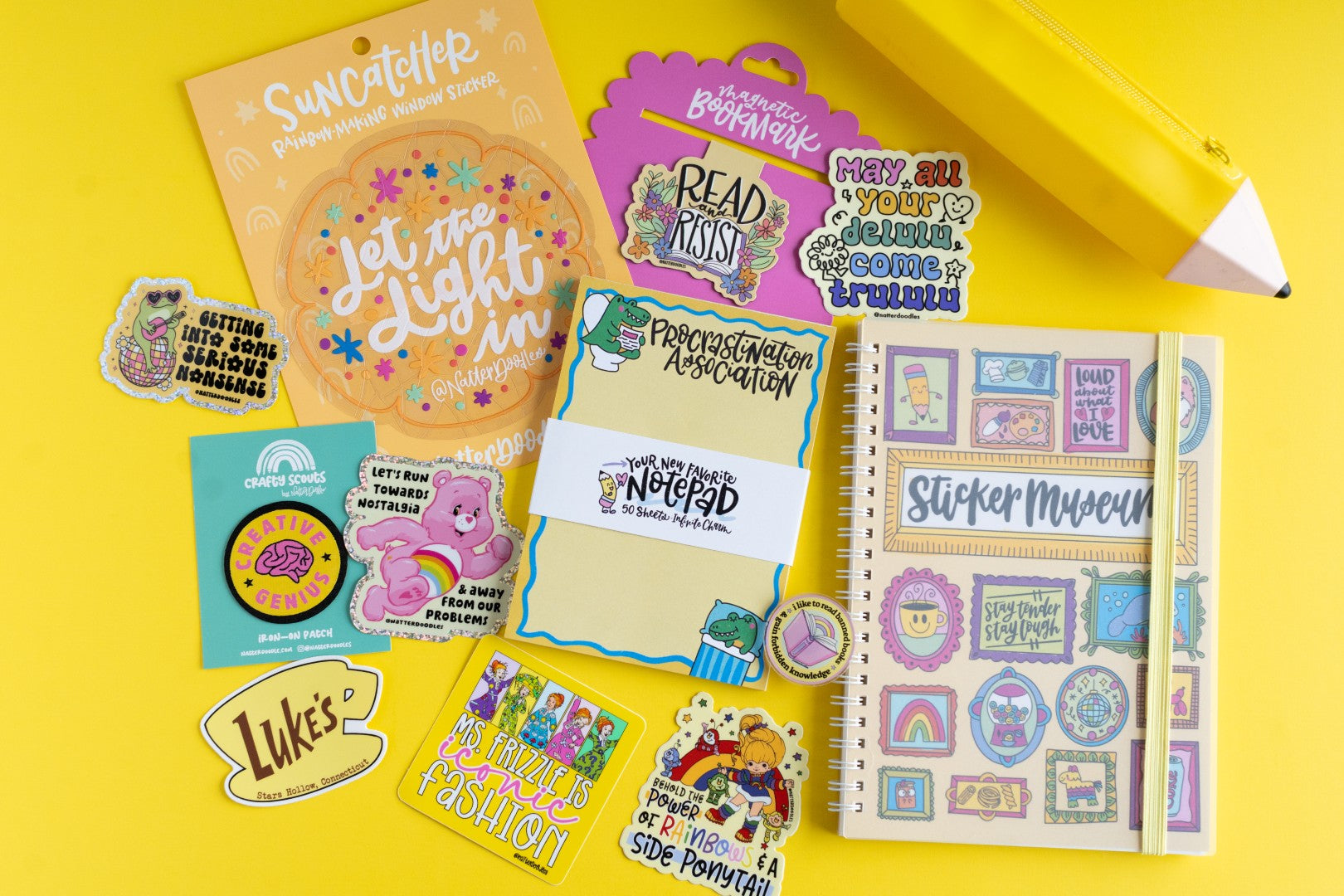 May All Your Delulu Come Trululu Sticker