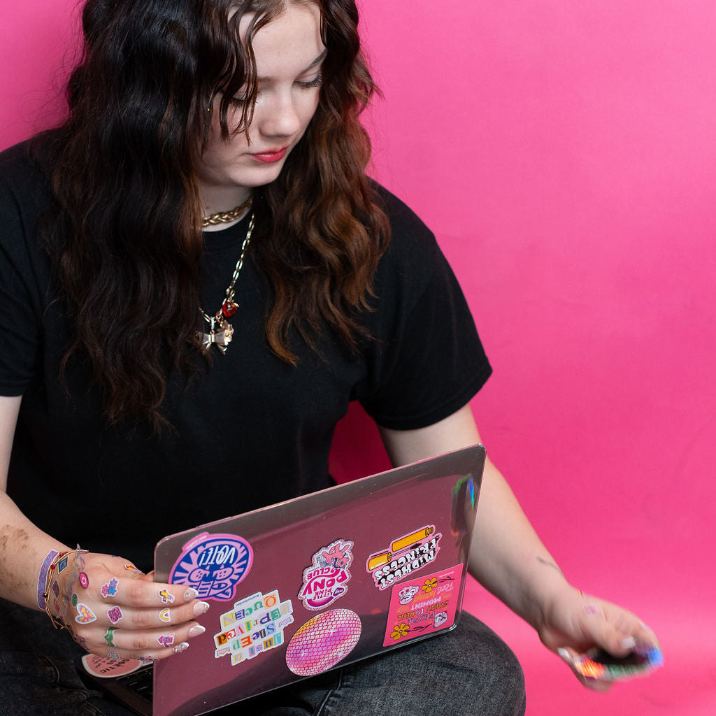 My Little Pink Pony Club Sticker