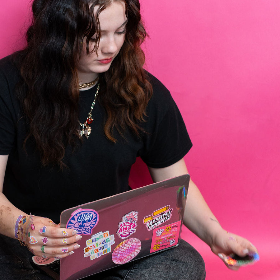 My Little Pink Pony Club Sticker – Chappell Roan Inspired Vinyl Decal for Pop & Pony Fans