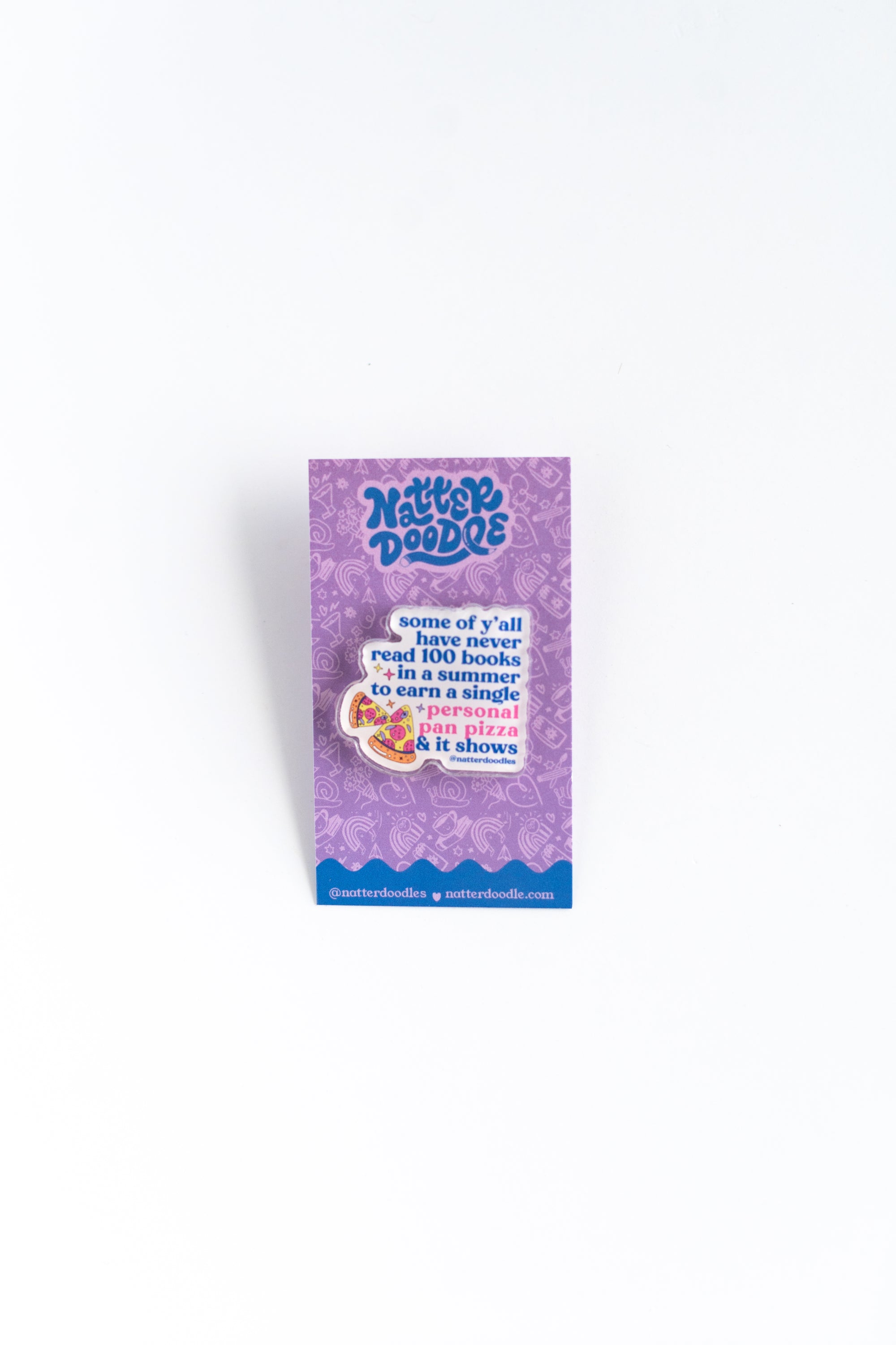 Personal Pan Pizza Book It Pin