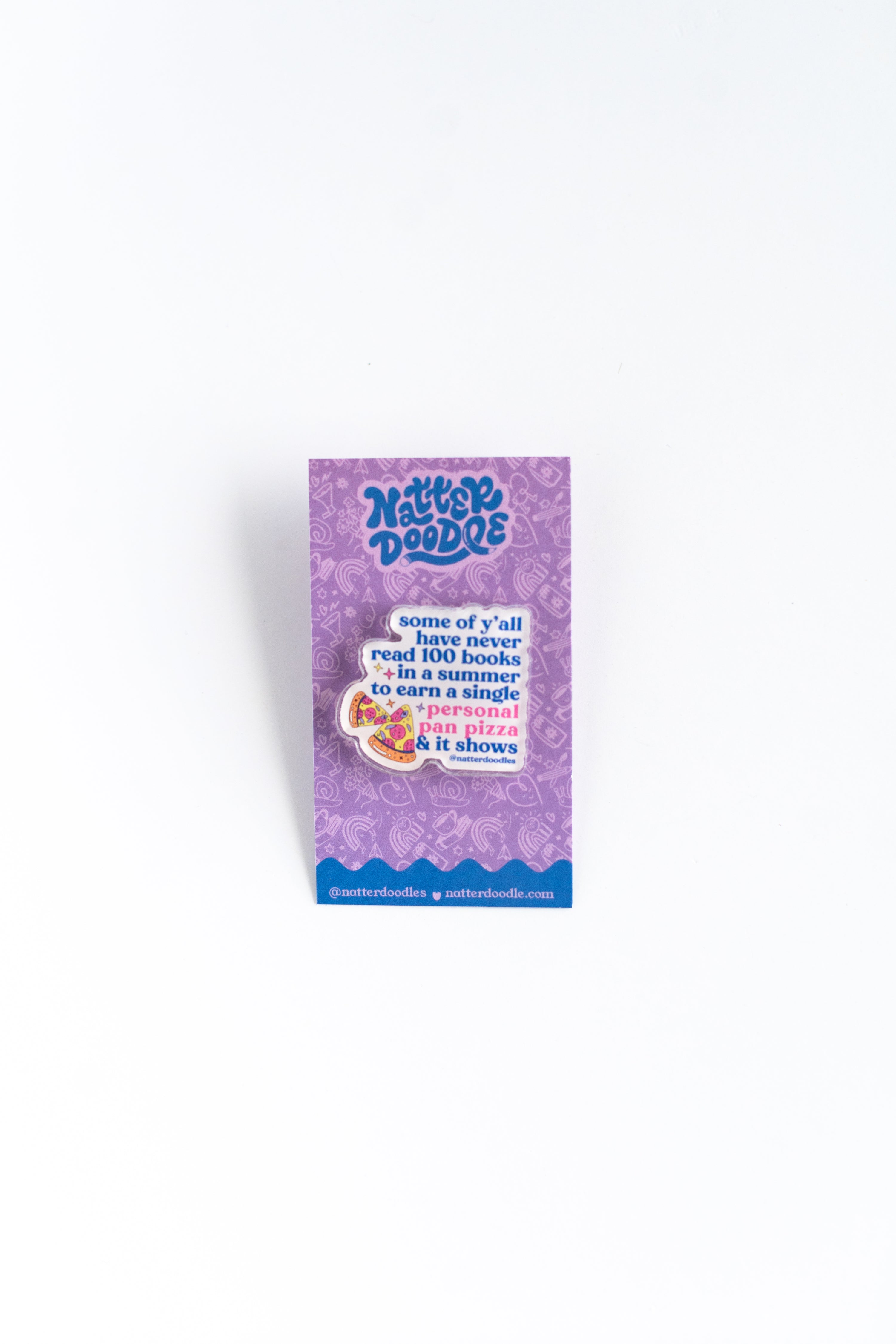 Personal Pan Pizza Book It Pin