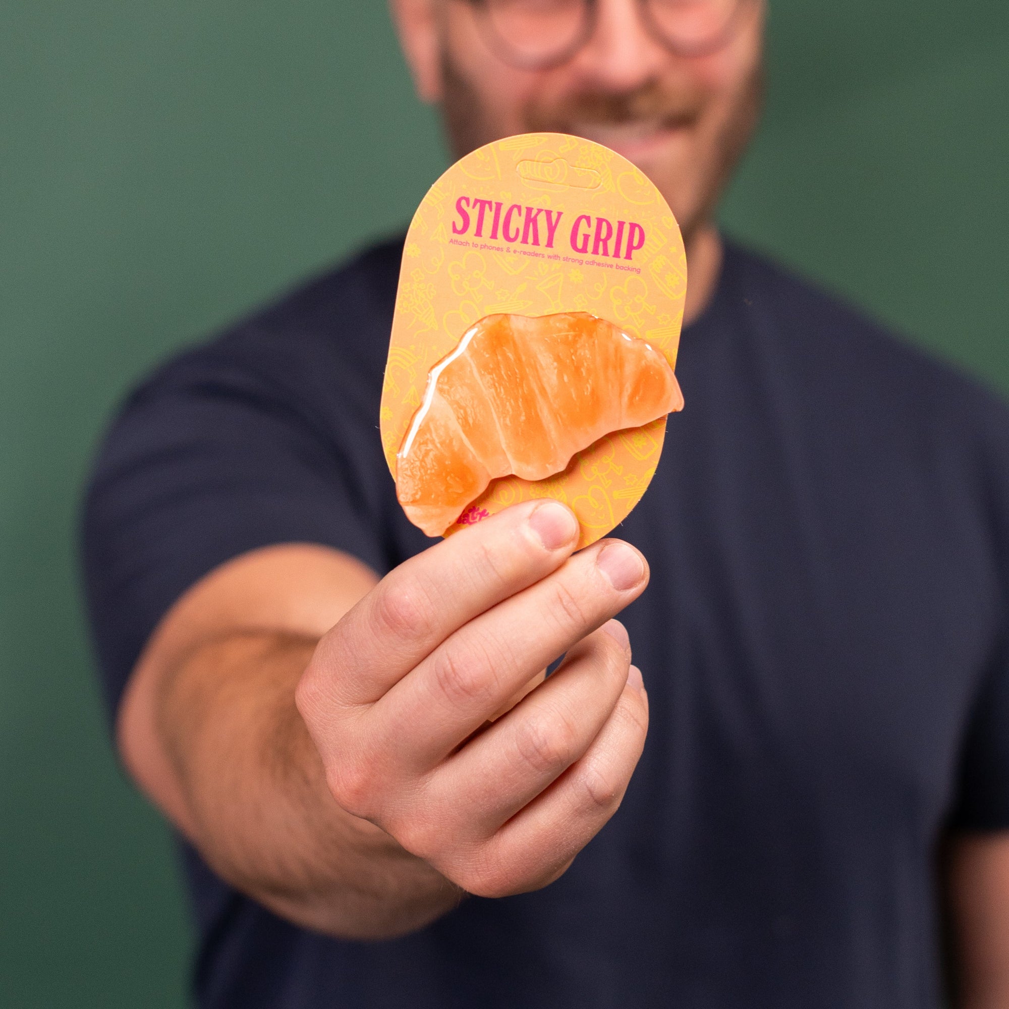 Oui Oui Croissant Sticky Phone Grip