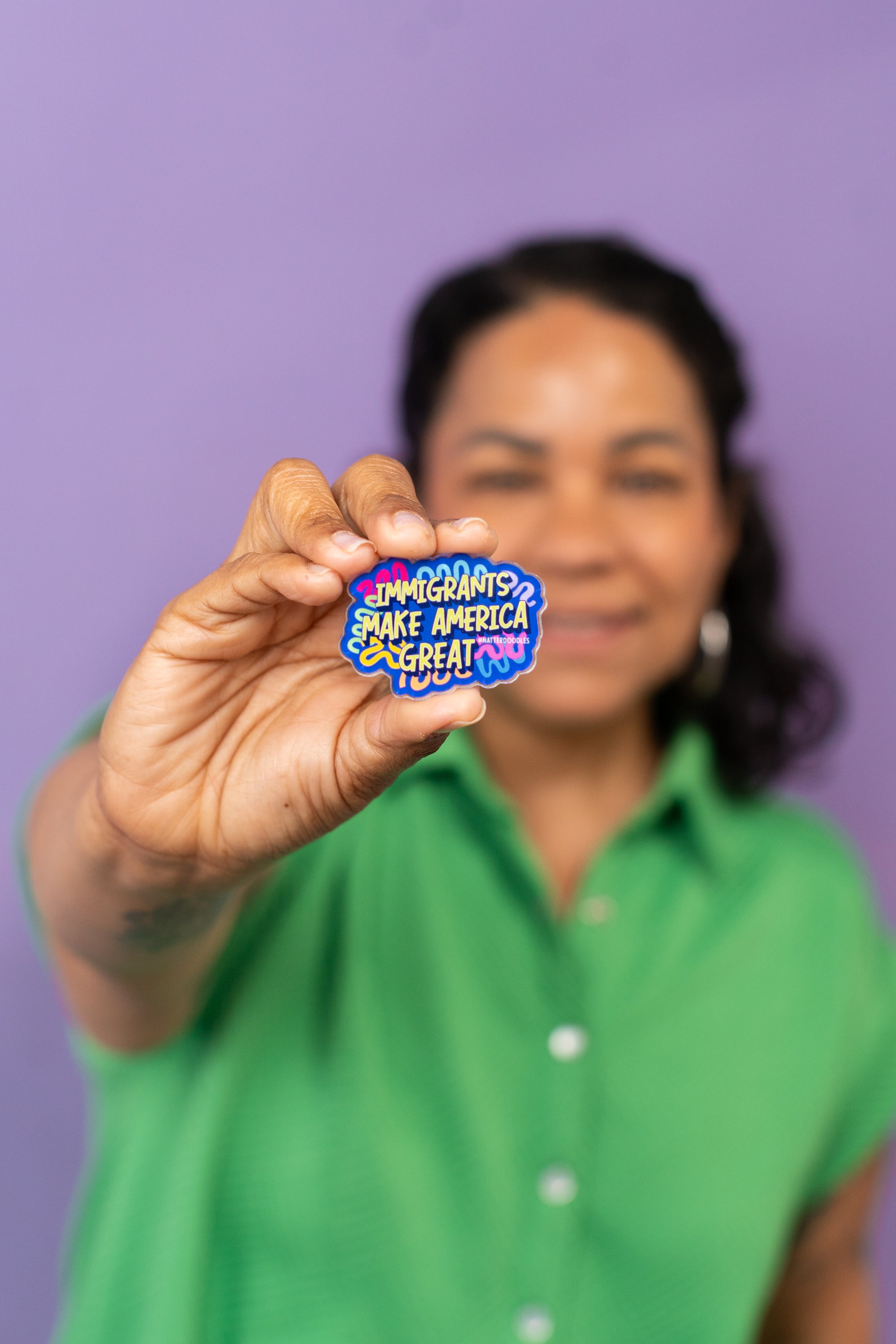 Immigrants Make America Great Magnet