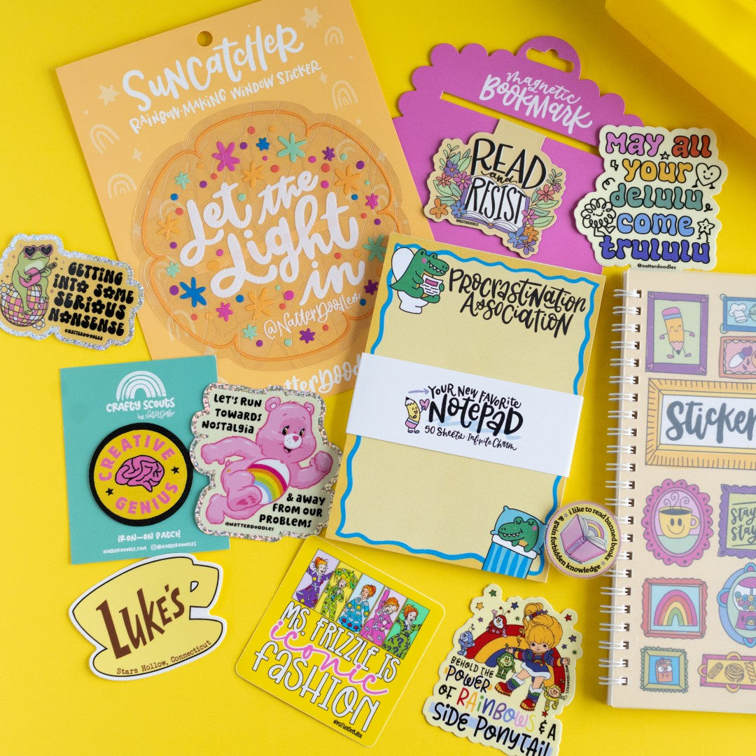 Let’s Run Towards Nostalgia Care Bear Sticker