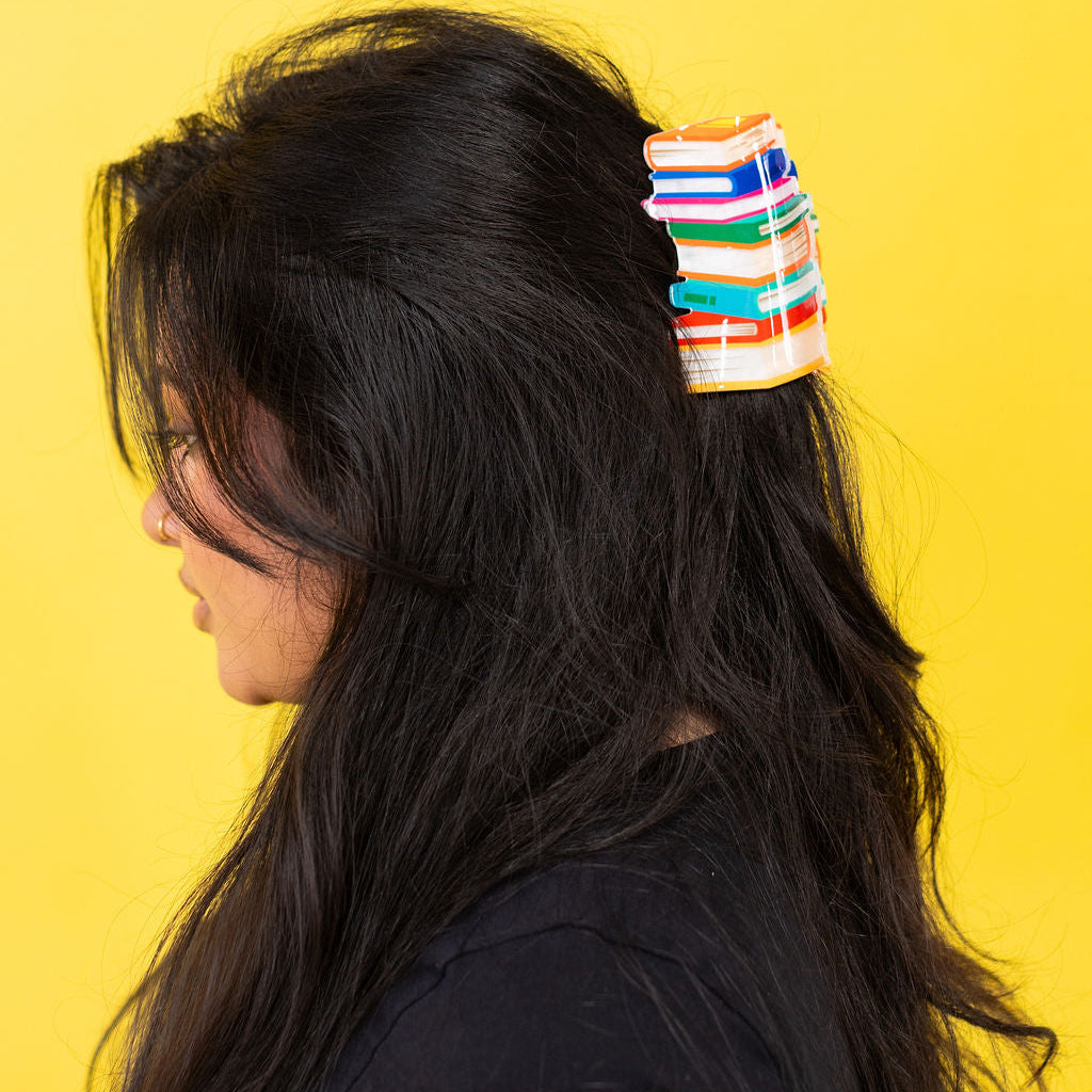 Read My Clips Book Hair Claw