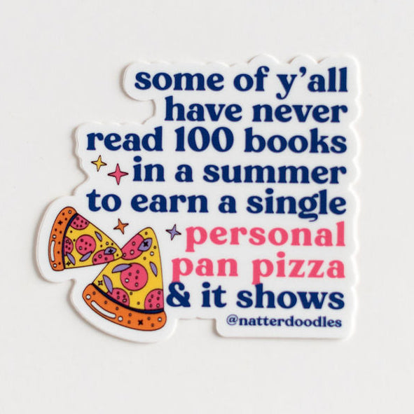 Personal Pan Pizza Sticker