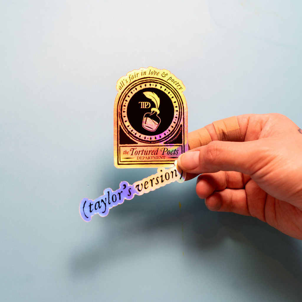 Taylor’s Version Holographic Taylor Swift Sticker