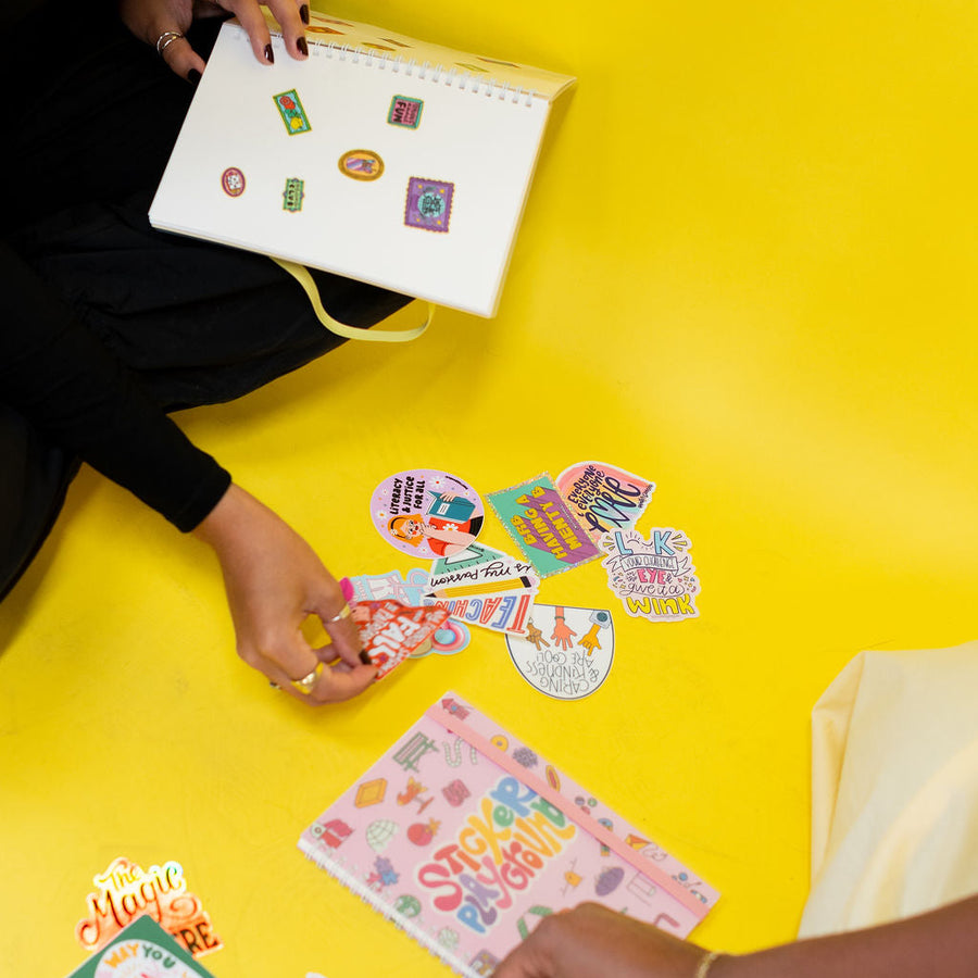 Taylor Swift Eras Albums Friendship Bracelet Sticker – Glitter Vinyl Swiftie Decal