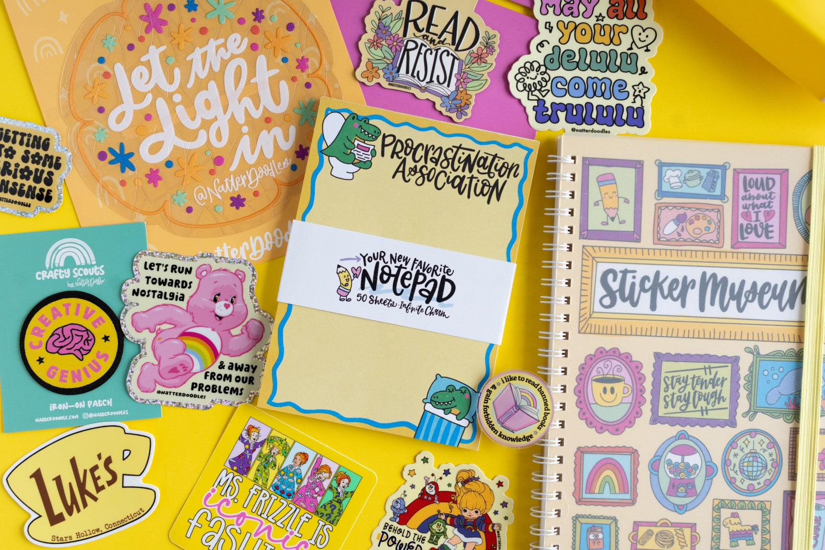 May All Your Delulu Come Trululu Sticker