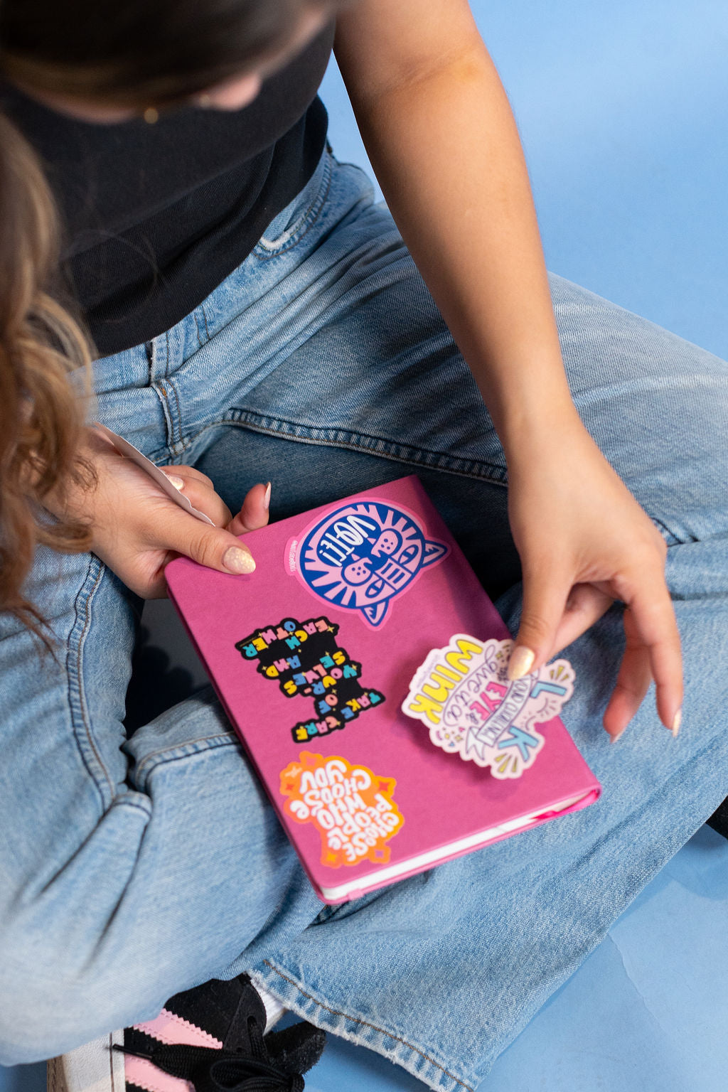 Choose People Who Choose You Clear Vinyl Sticker