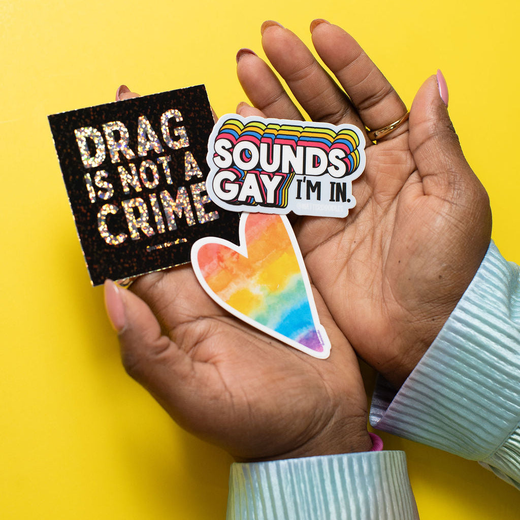 LOVE Rainbow Pride Sticker