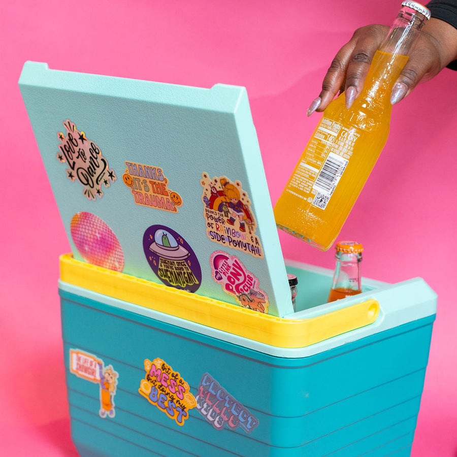 Love to Dance Waterproof Holographic Sticker – Sparkly Vinyl Dance Gift for Performers