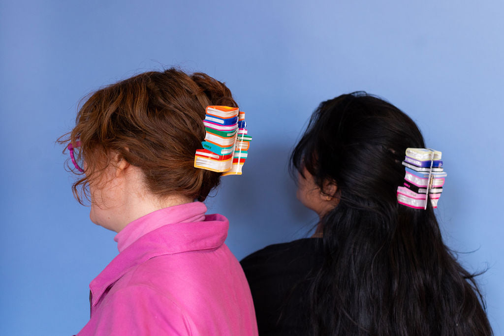 Read My Clips Book Hair Claw