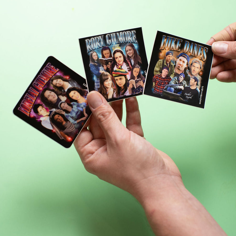 Luke Danes Gilmore Girls Waterproof Vinyl Sticker – Stars Hollow Coffee Lover Gift