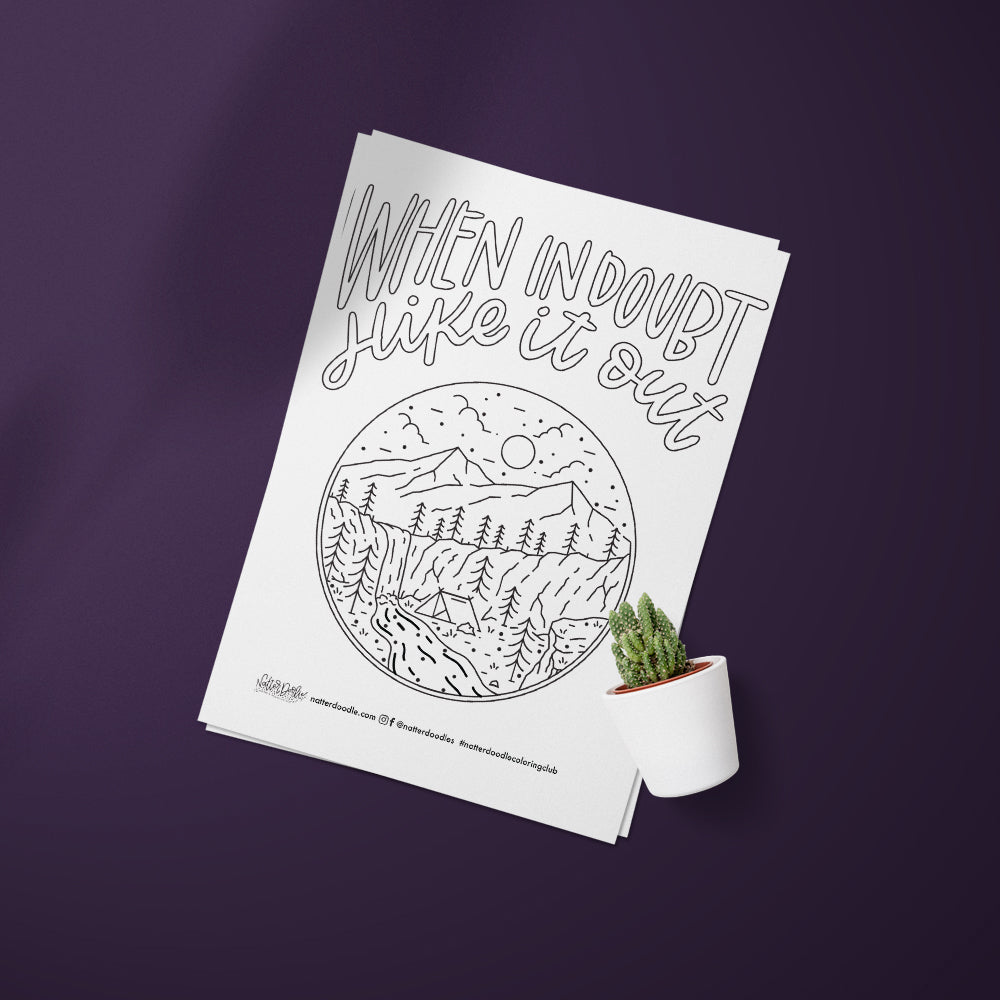 Young at Art Coloring Club Subscription