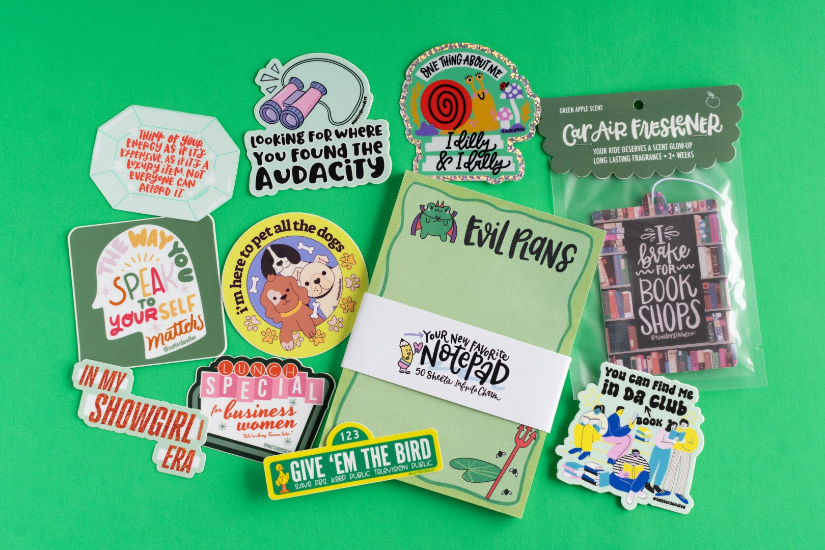 One Thing About Me: I Dilly & I Dally Sticker