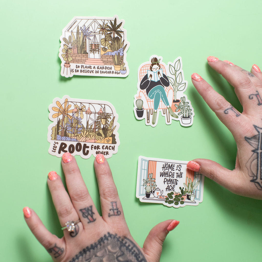 Plant Lady Sticker