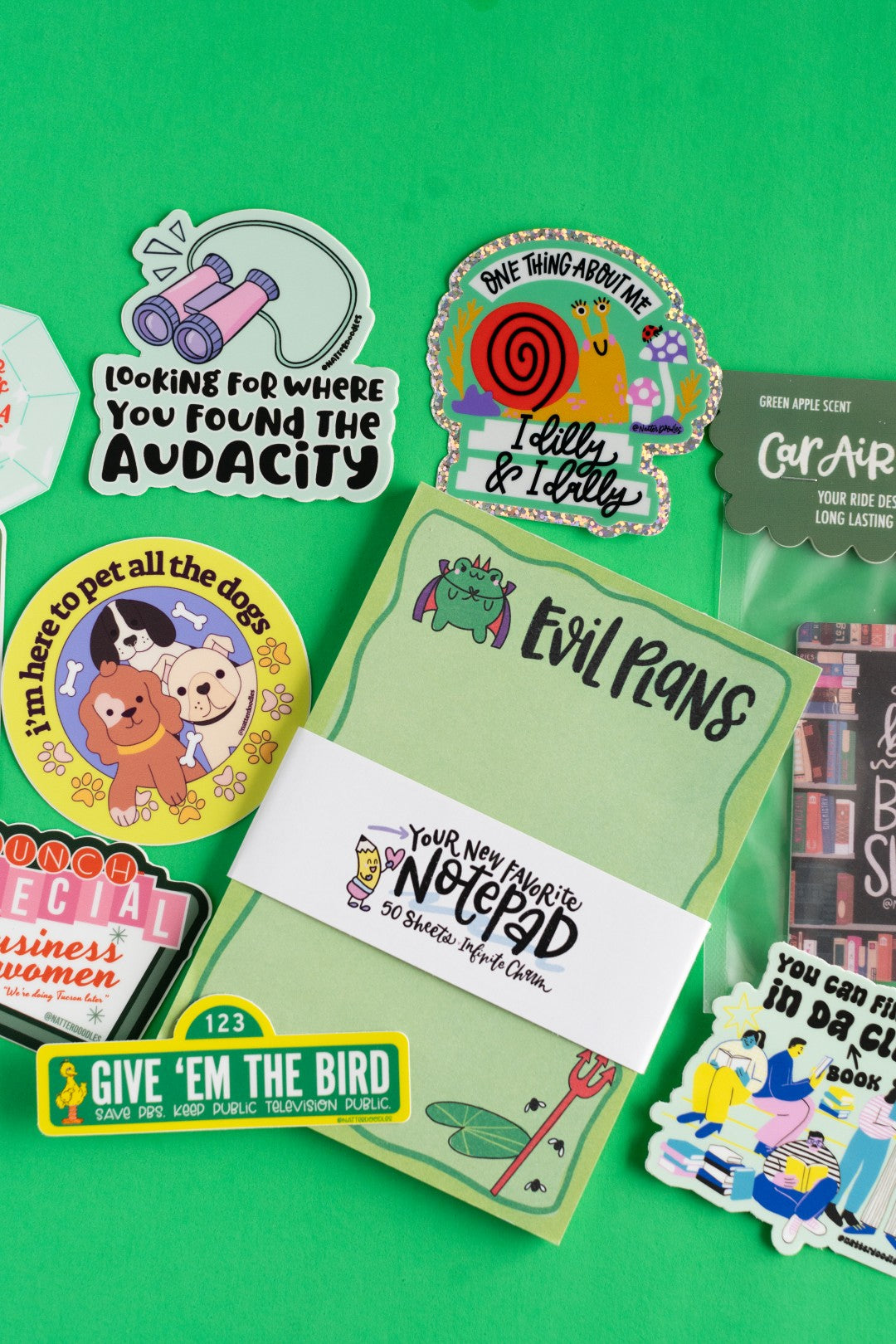 One Thing About Me: I Dilly & I Dally Sticker