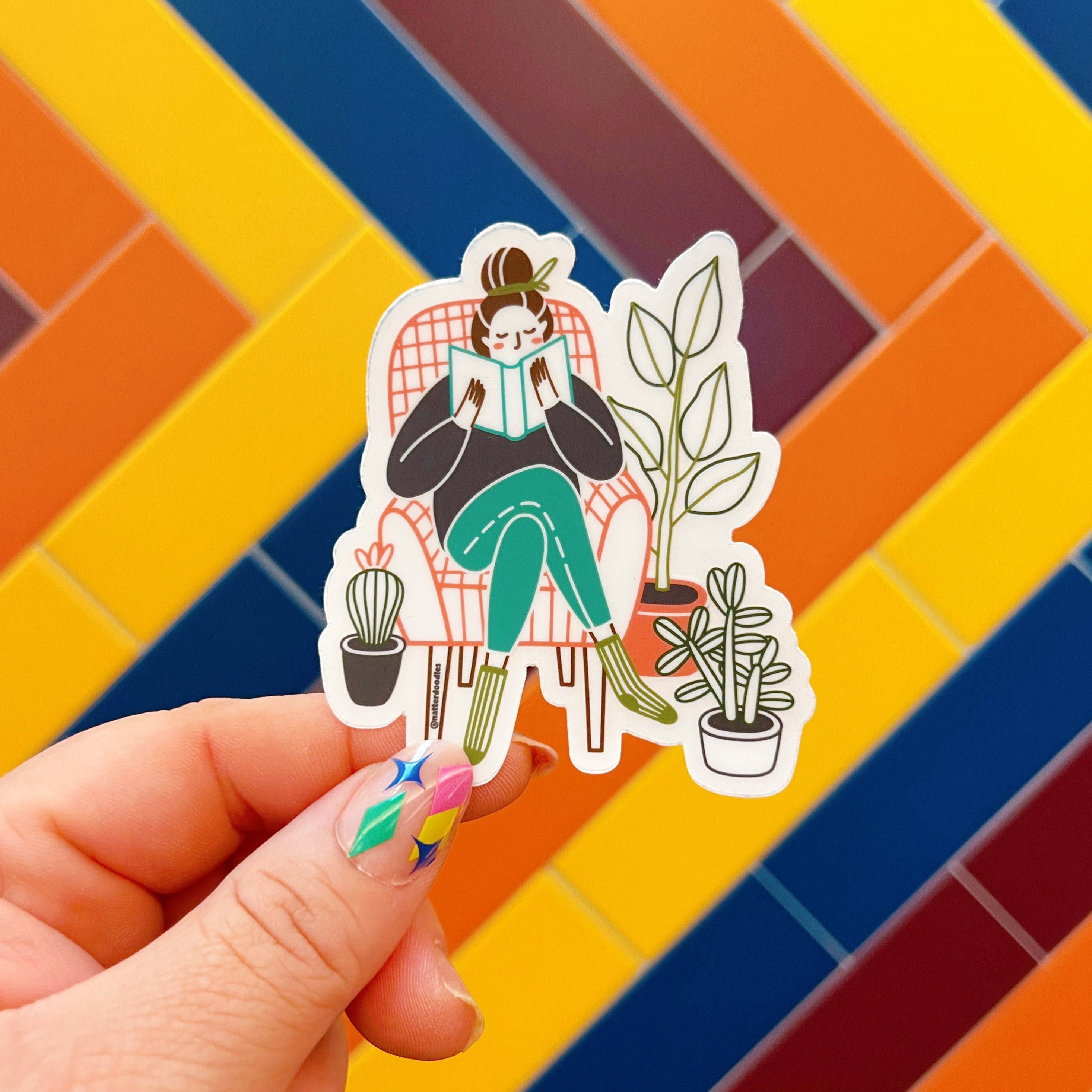 Plant Lady Sticker