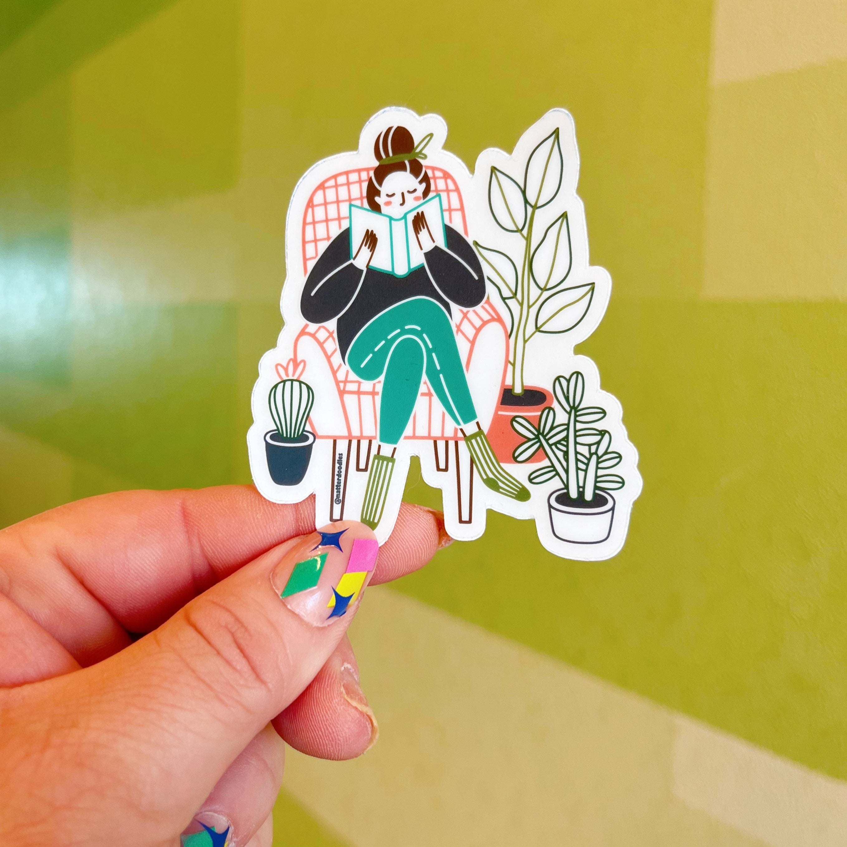 Plant Lady Sticker