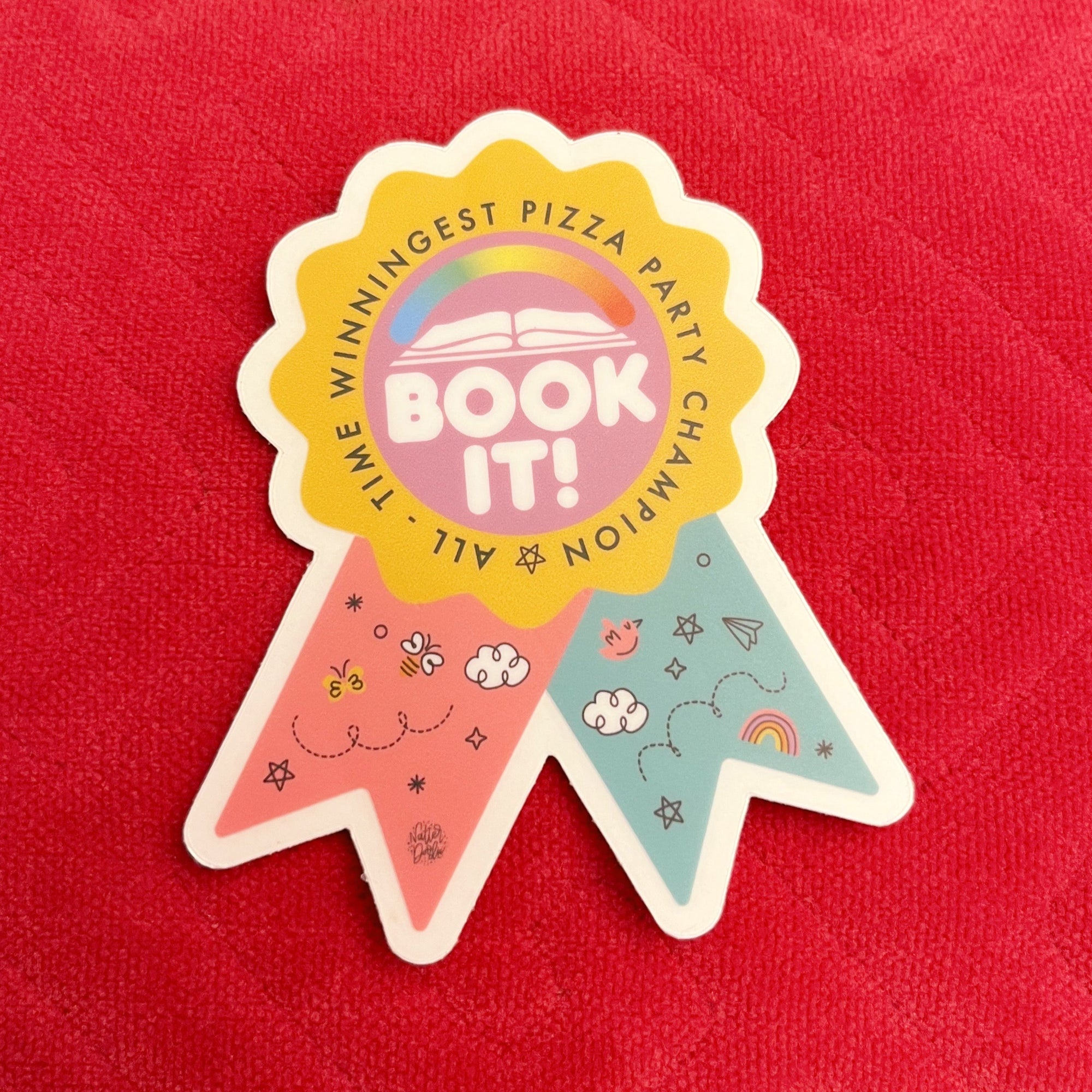 Book It Champion Sticker