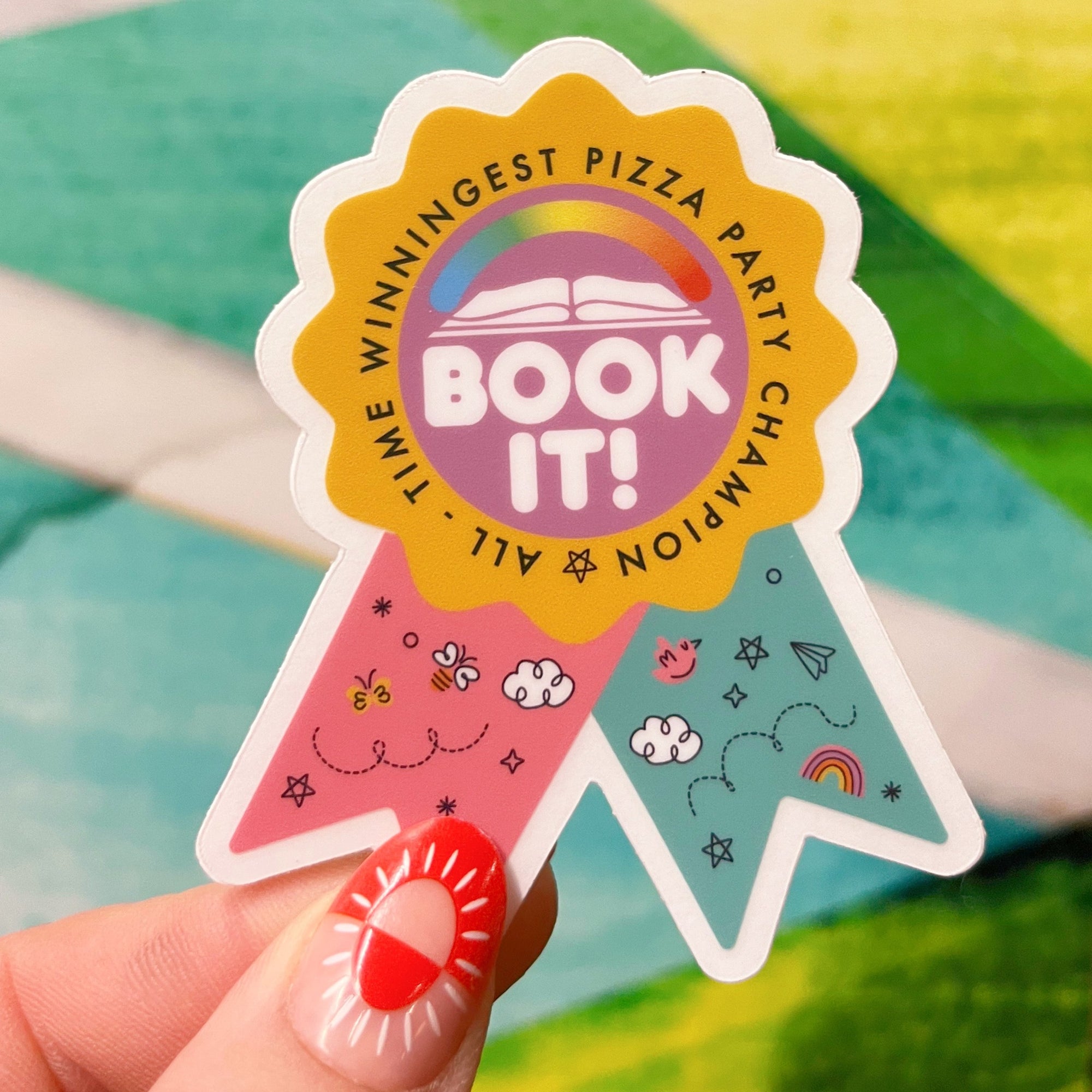 Book It Champion Sticker