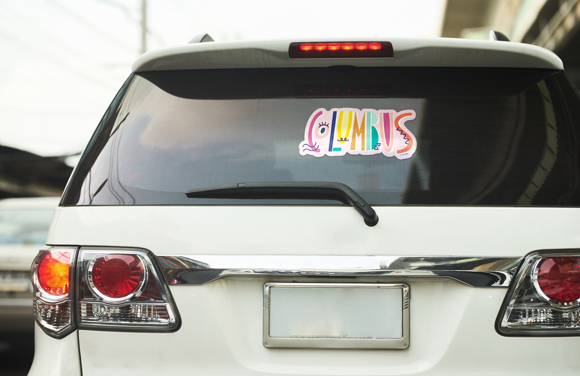 Creative Columbus Sticker