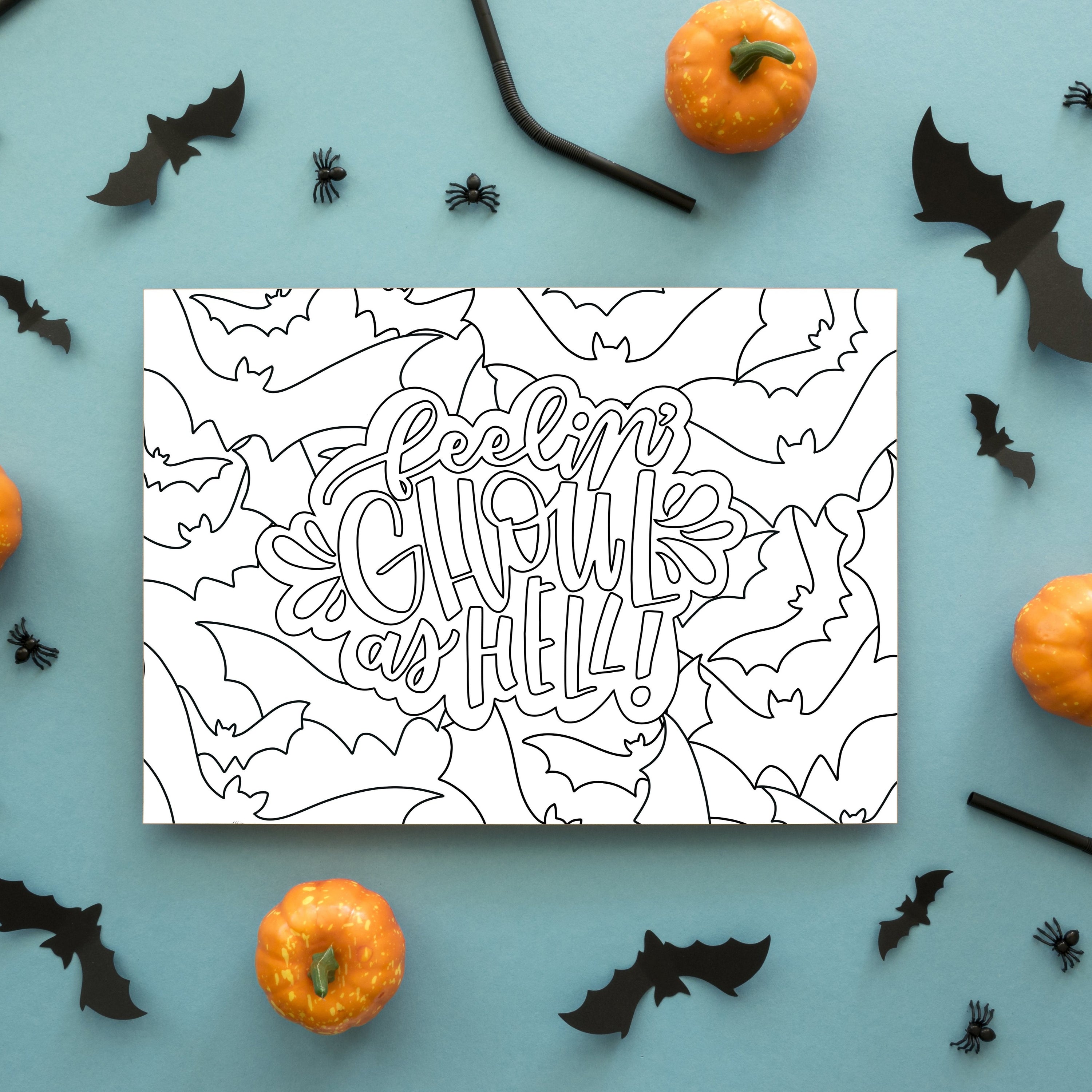 Happy Halloween Coloring Pages