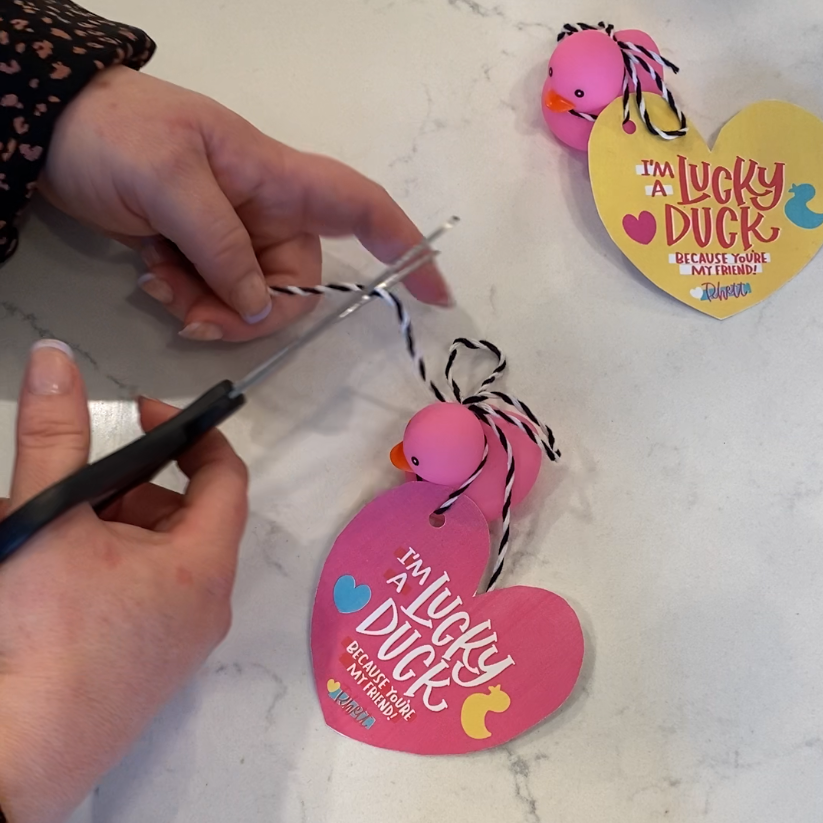 Lucky Duck DIY Valentines