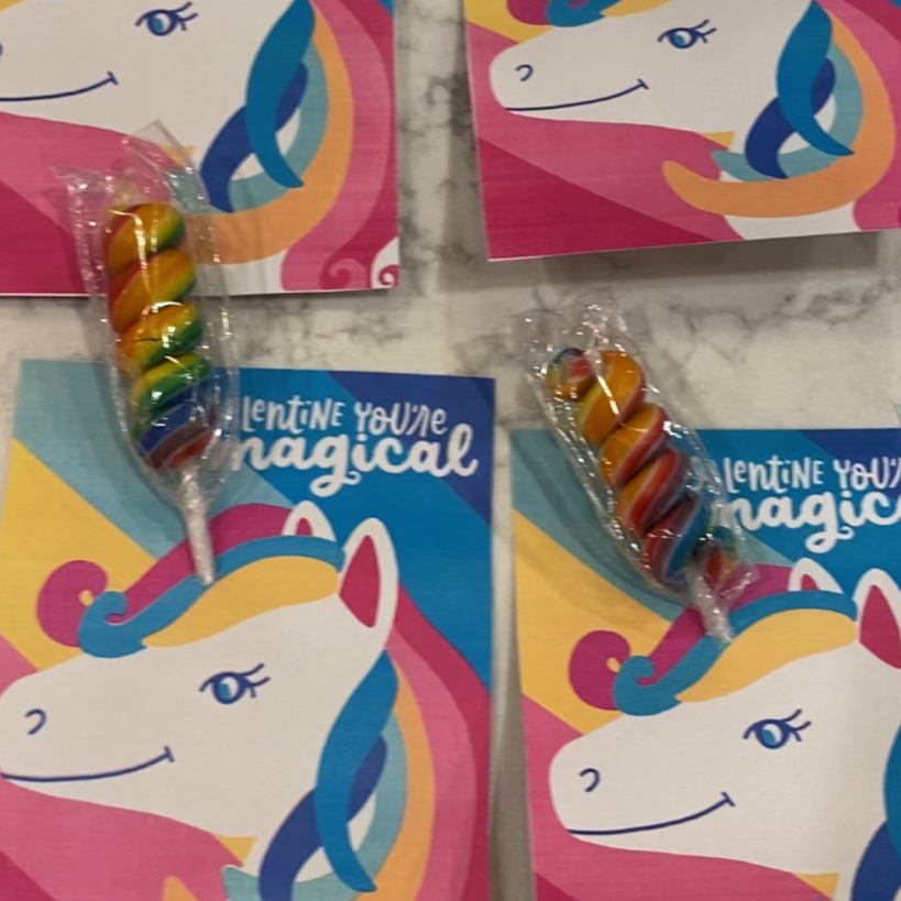 Magical Unicorn DIY Valentines