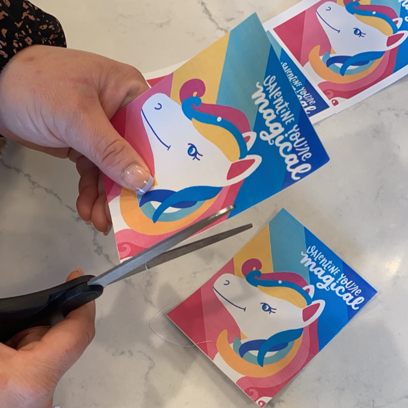 Magical Unicorn DIY Valentines