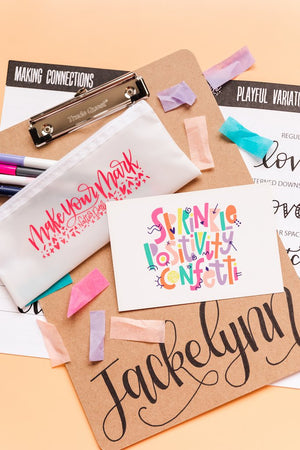 IN-PERSON: Introduction to Hand Lettering Workshop (Original Script) - Dublin, OH - September 11