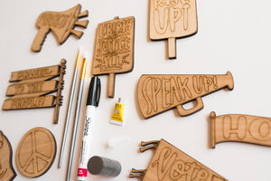 Virtual Hand Painted Activism Magnets Kit + Video Replay