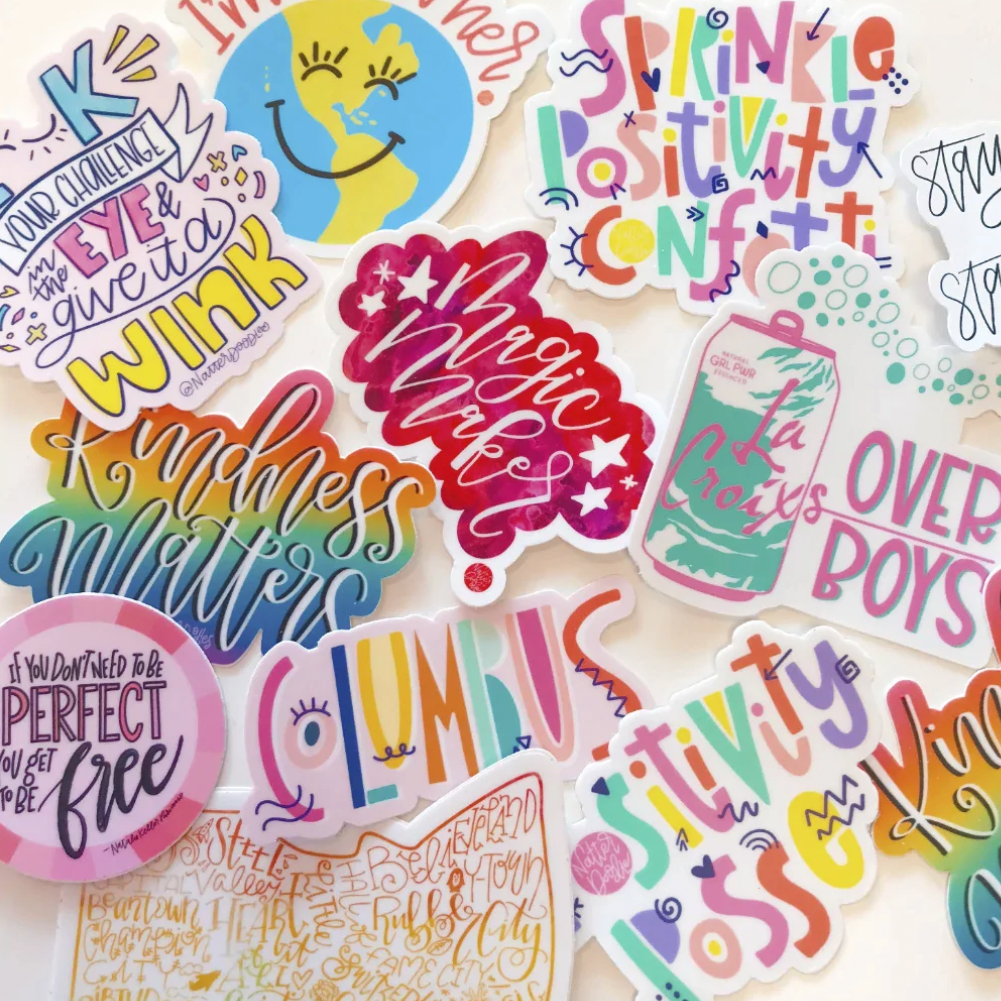 Grab Sticker Message Sticker Grab Bag - NatterDoodle