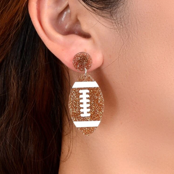 Are You Ready for Some Football Earrings