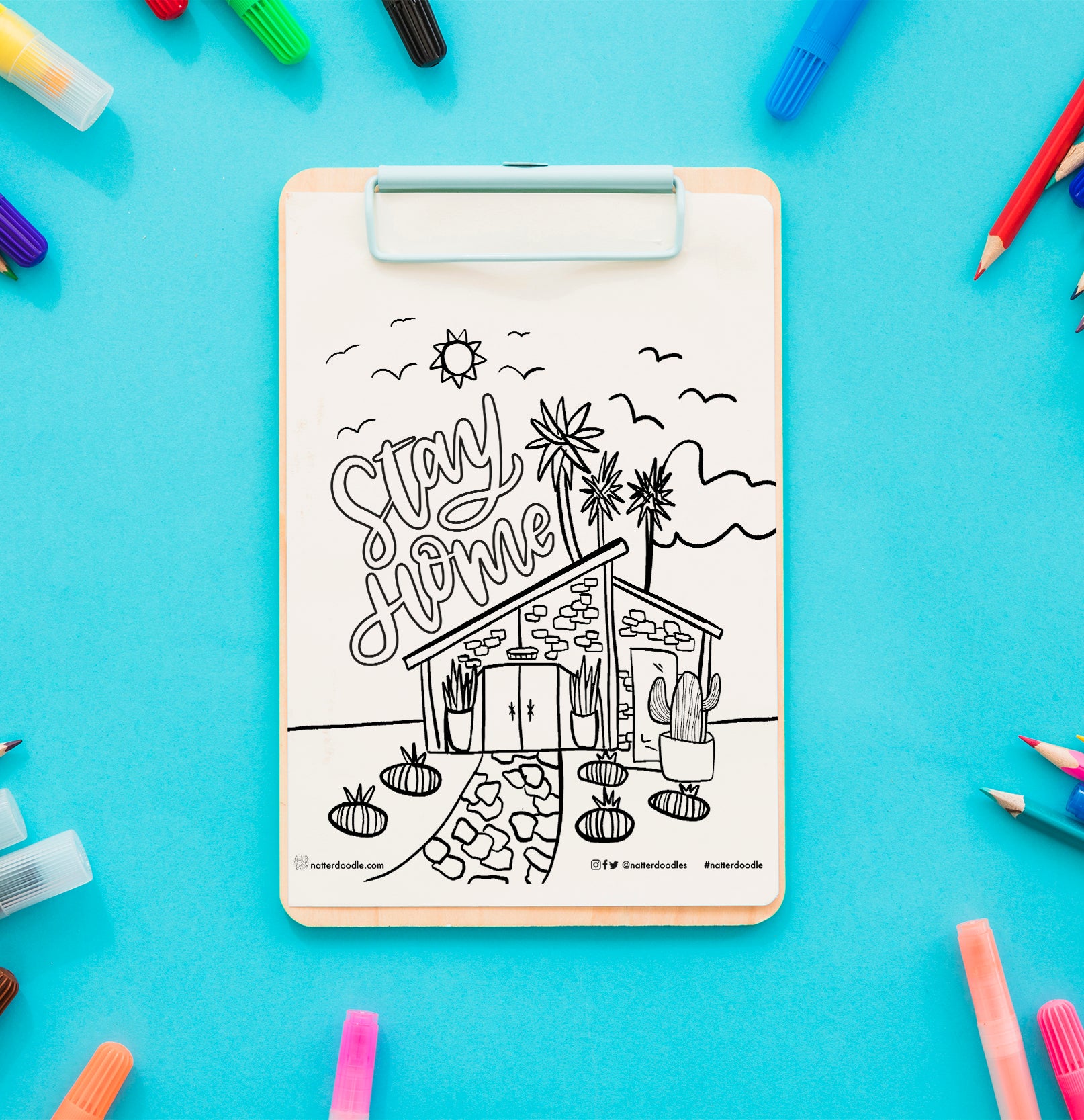Mother's Day & Spring Coloring Pages
