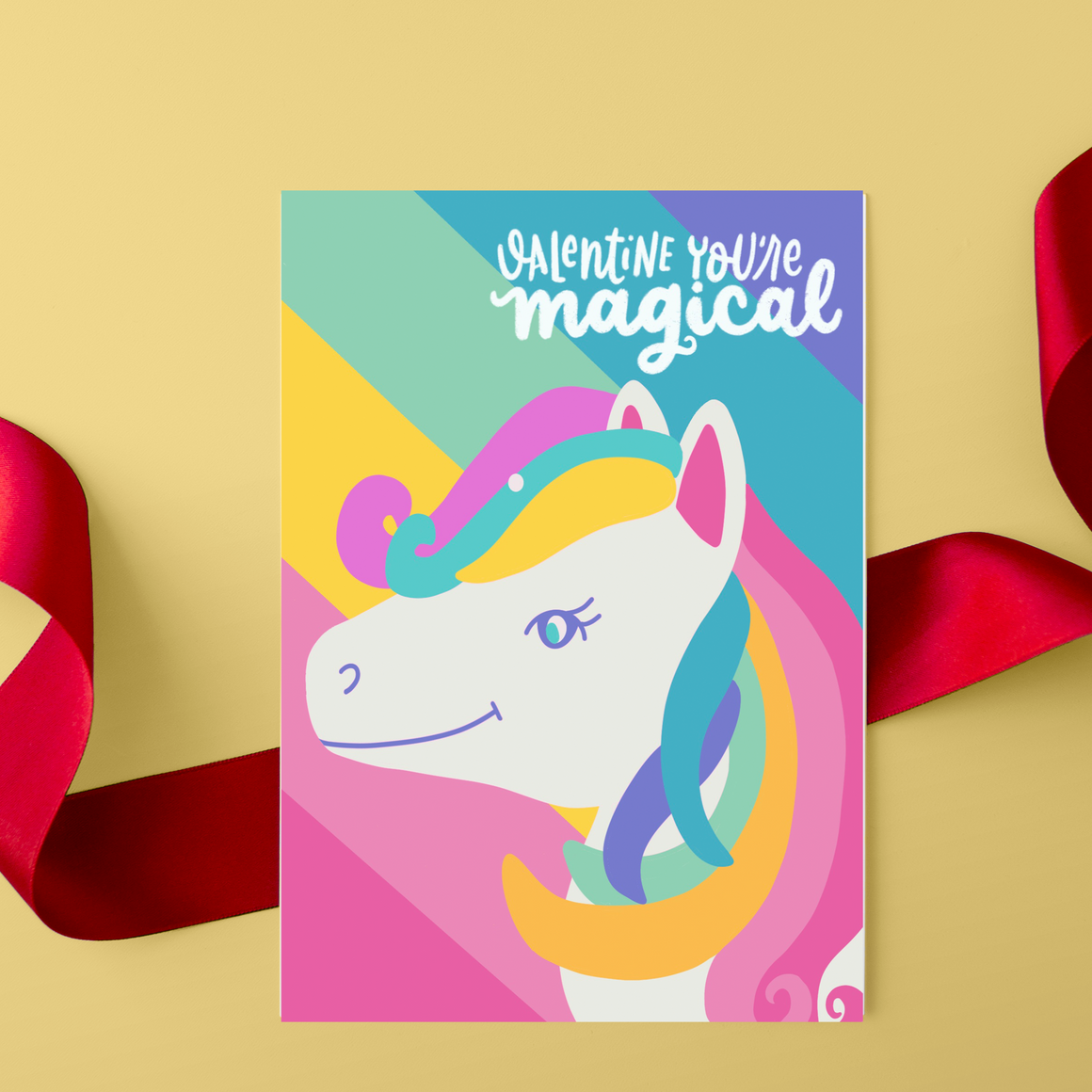 Magical Unicorn DIY Valentines
